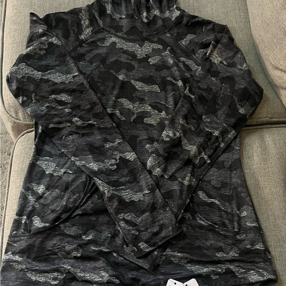RBX Charcoal and Black Activewear Top